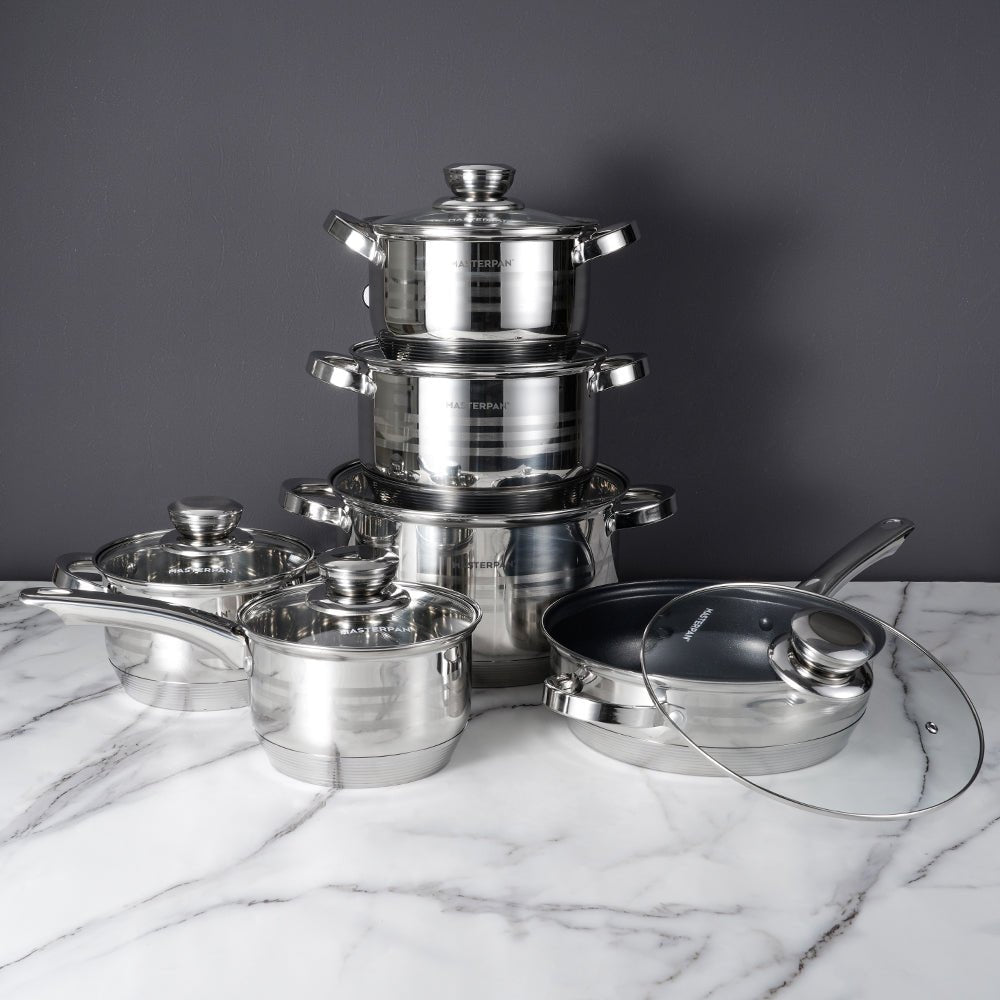 Masterpan 12 - osaline potikomplekt kaantega – kõik vajalik ühes komplektis - Ostuklikk