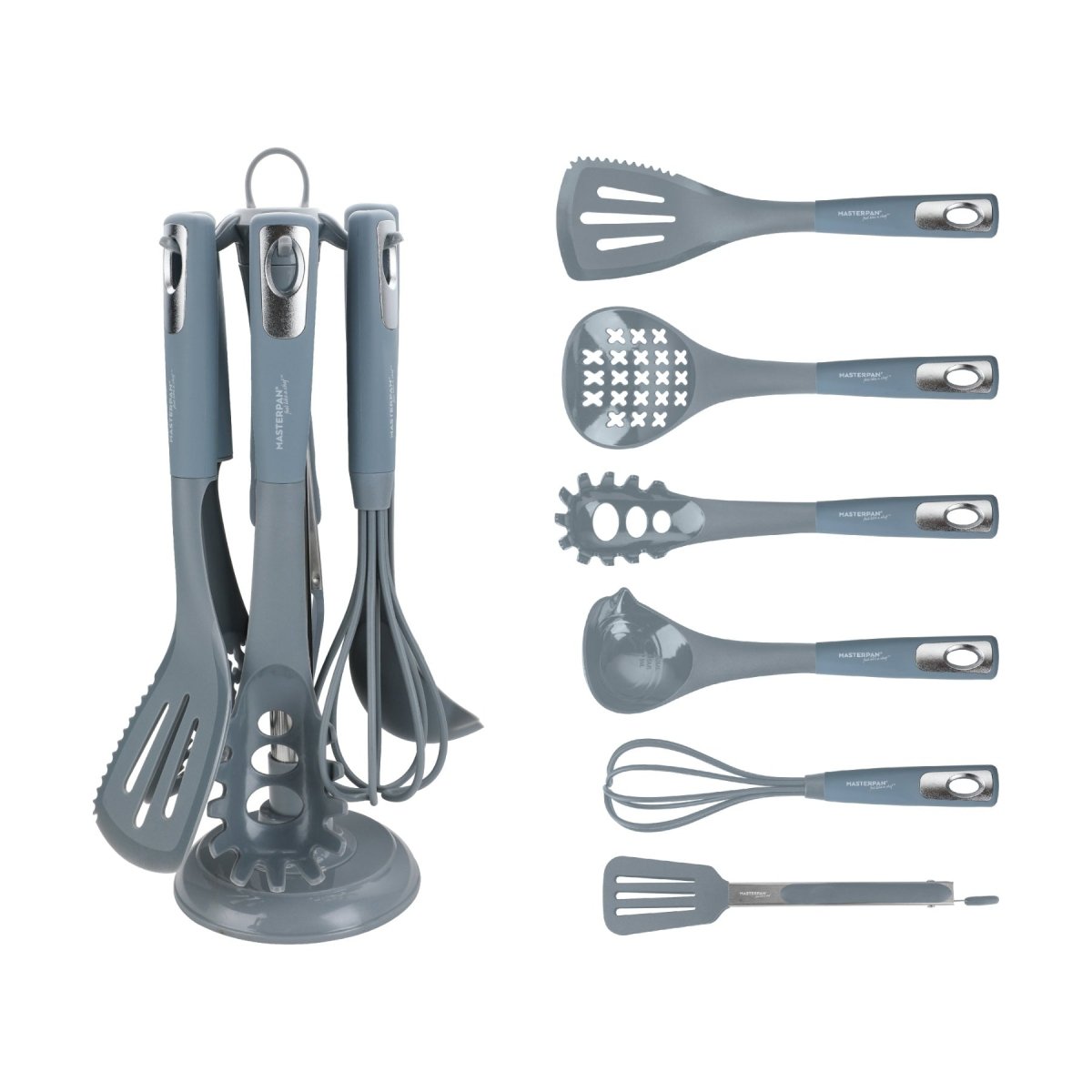 Masterpan 7 - osaline köögitarvikute komplekt, hall - Ostuklikk