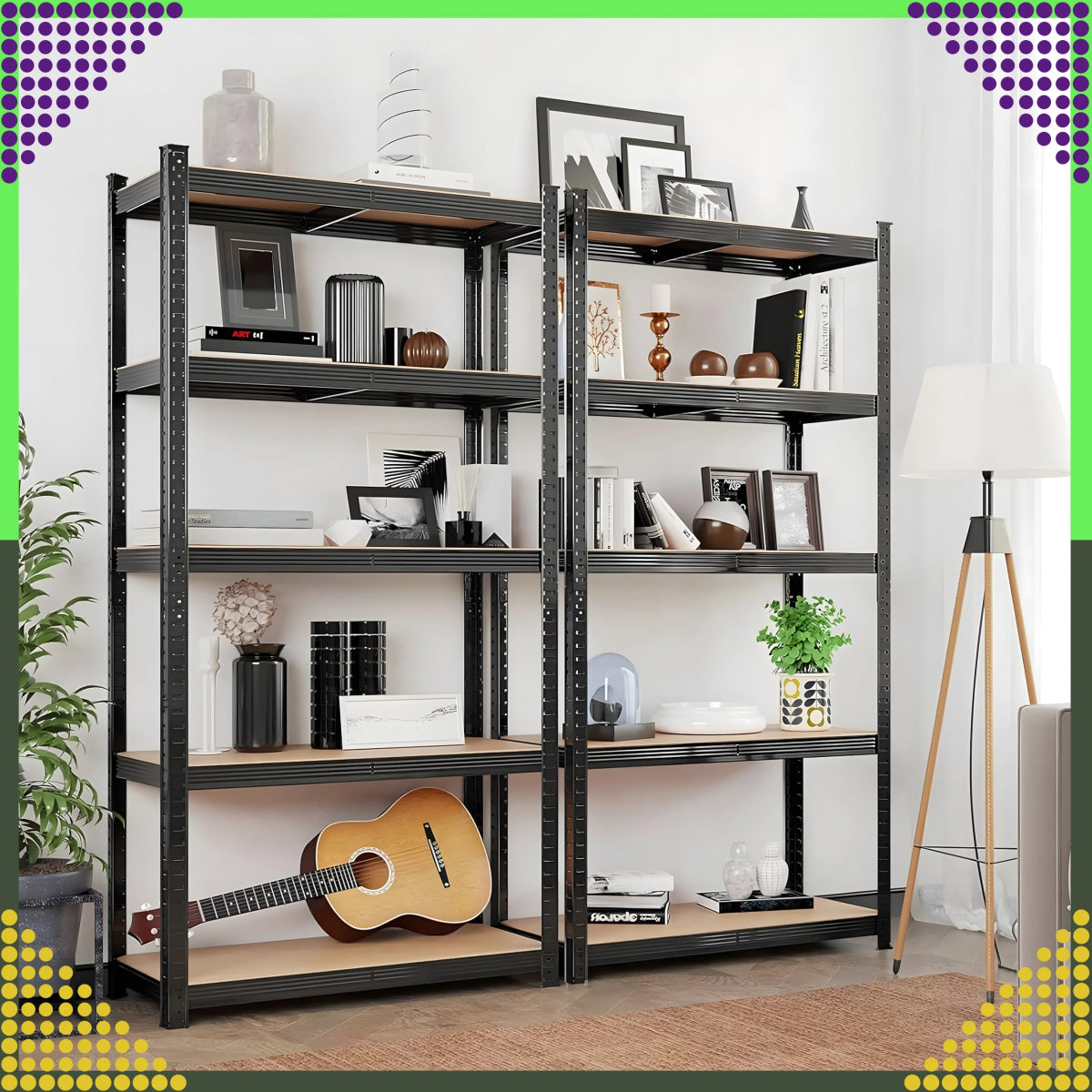 Metallriiul 180x90x40 cm – 5 riiulit, 875 kg - Ostuklikk