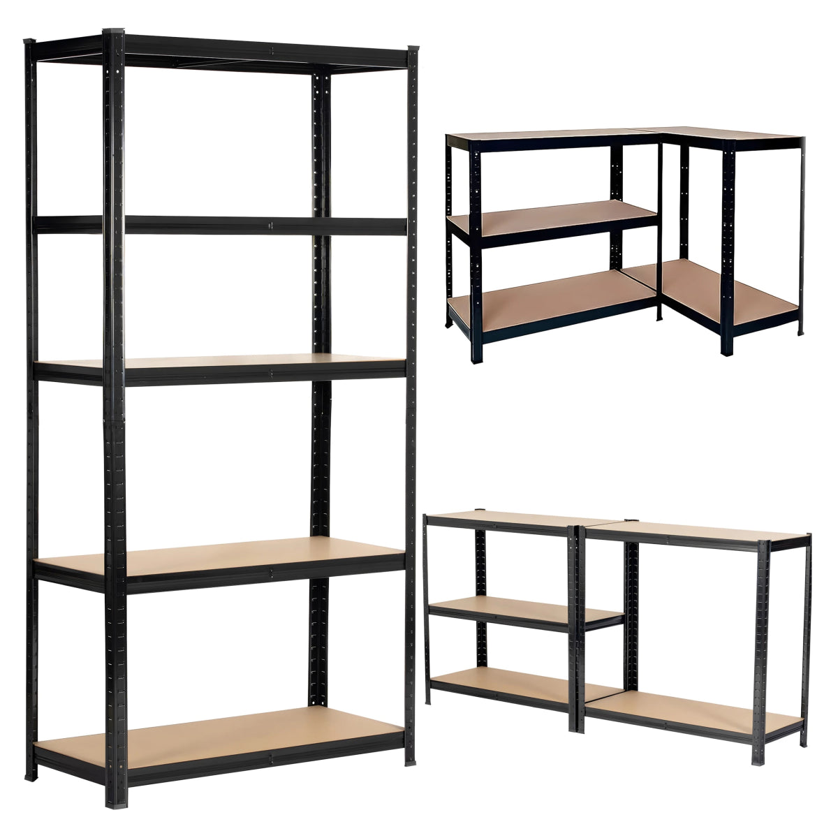 Metallriiul 180x90x40 cm – 5 riiulit, 875 kg - Ostuklikk