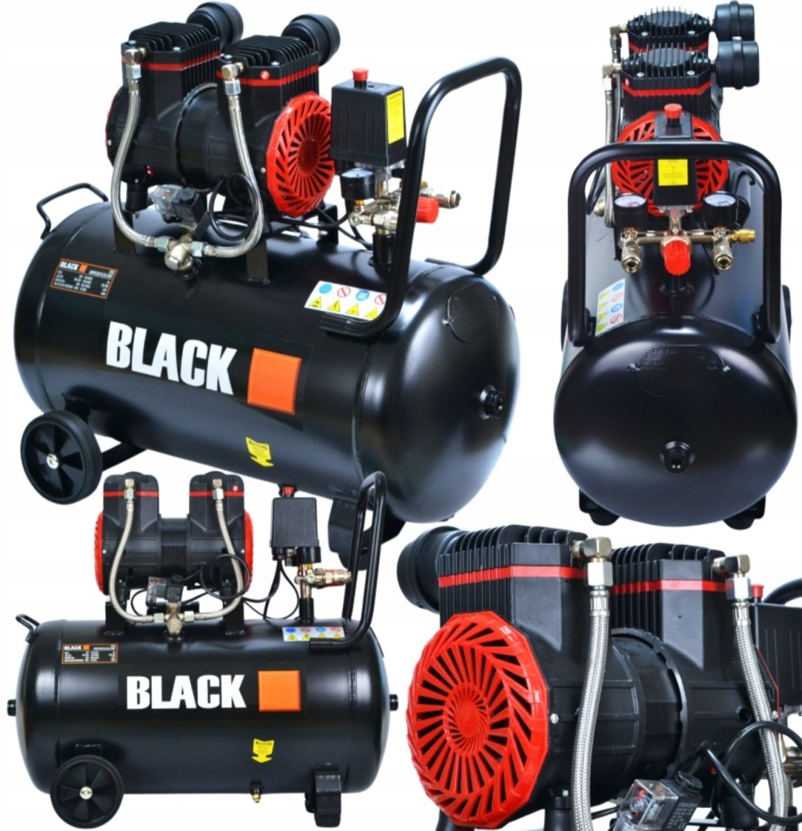 Õlivaba kahekolviline kompressor 50L - Ostuklikk