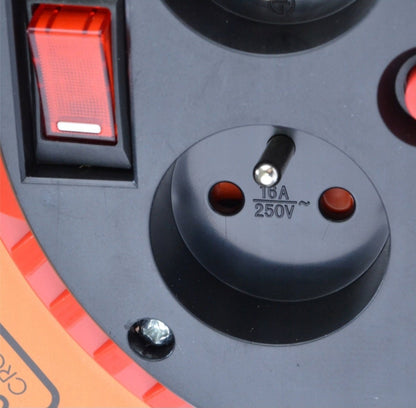 Pikendusjuhe trumlil 25m/USB/ON/OFF - Ostuklikk