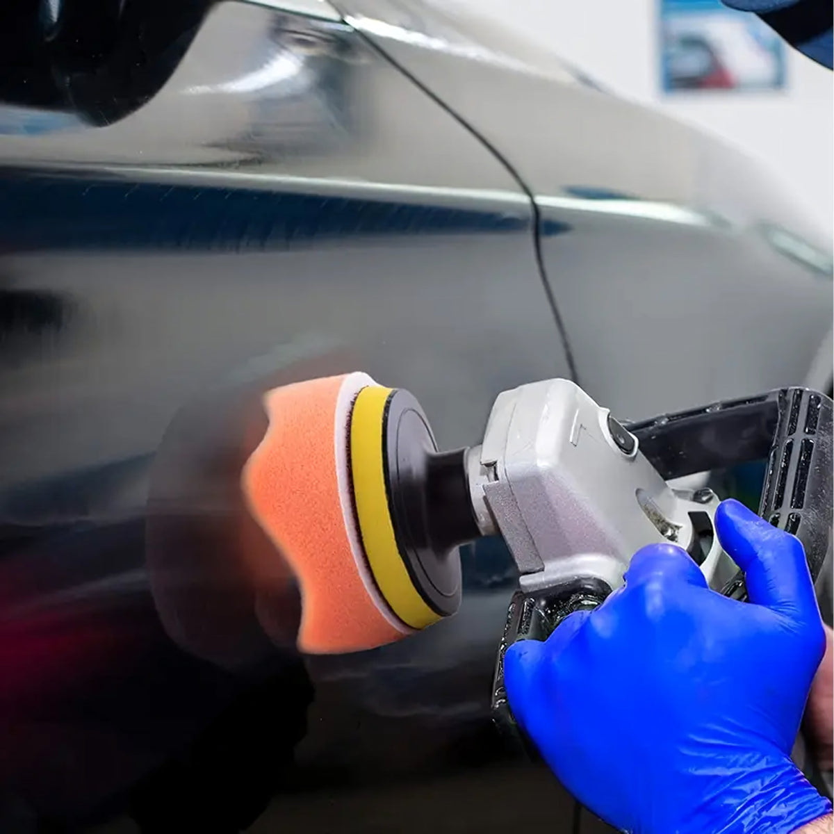 Poleerimispadjad ja - švammid trellipoleerijale, 80 mm – 11 - osaline - Ostuklikk