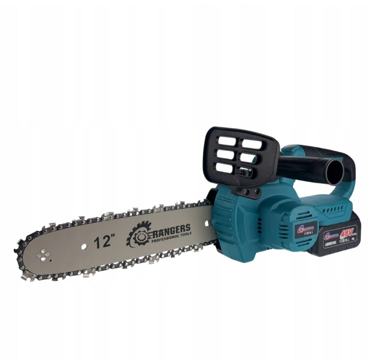 RANGERS juhtmeta kettsaag 12" 48V, 2×6Ah, harjadeta - Ostuklikk