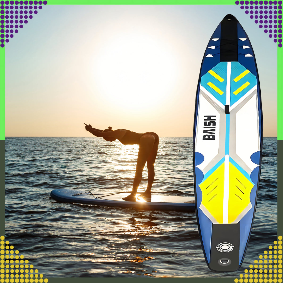 Täispuhutav SUP aerulaud 420 cm + tarvikud - Ostuklikk