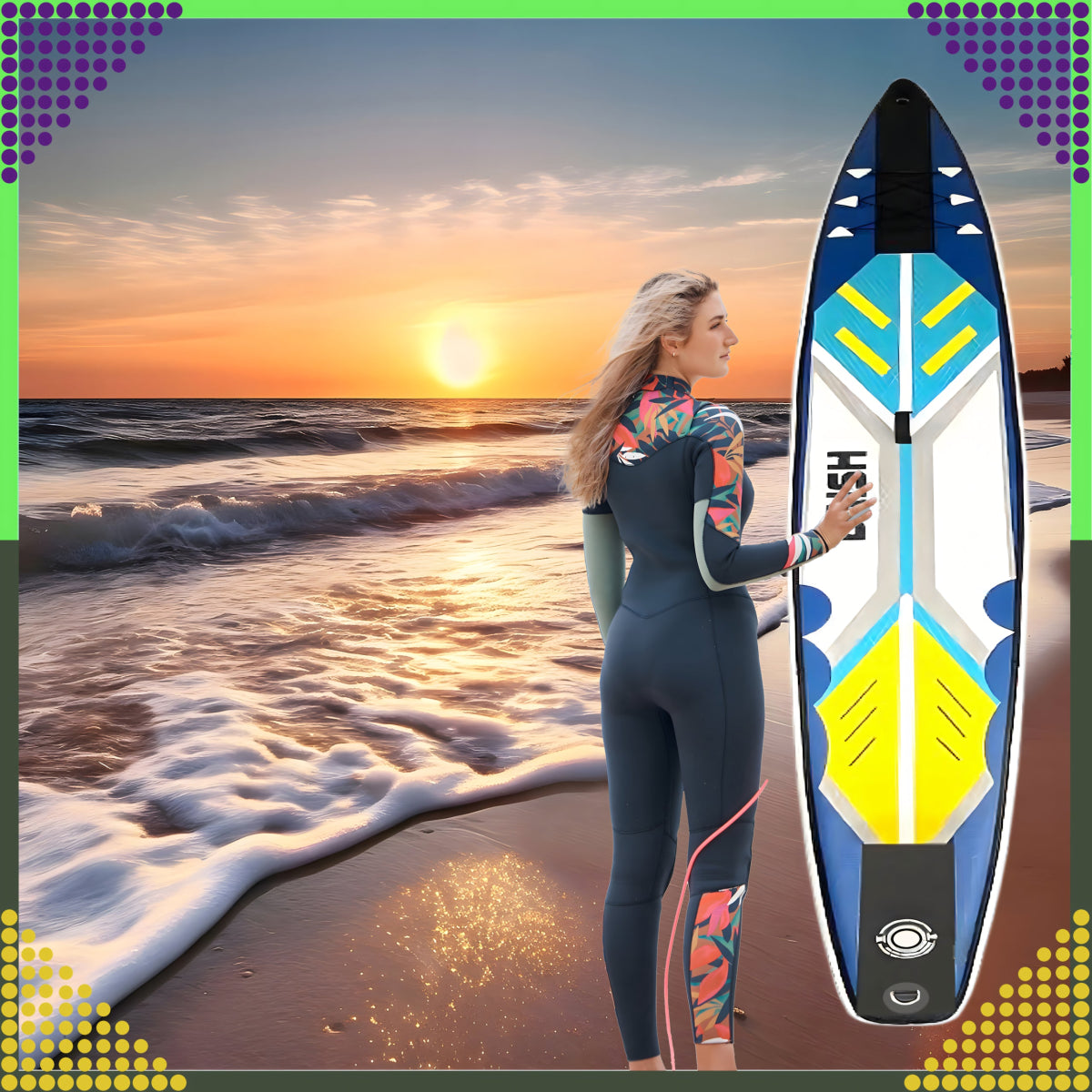 Täispuhutav SUP aerulaud 420 cm + tarvikud - Ostuklikk