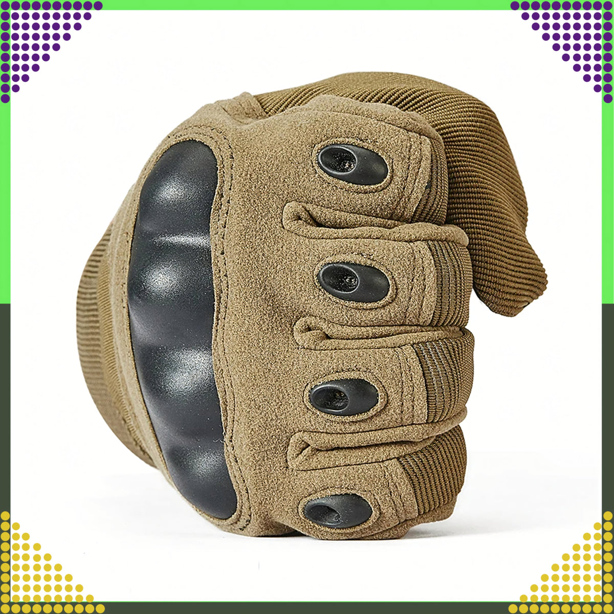 Taktikalised töö - ja motokindad L – puuteekraan, kaitsesõrmenukid - Ostuklikk