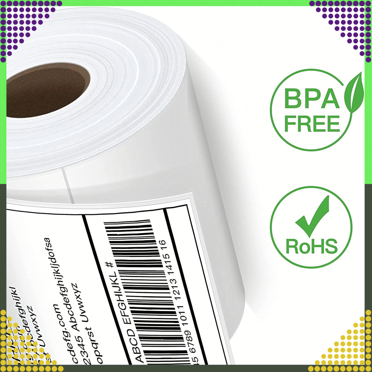 Termokleepsetiketid 100x150 mm, 500 tk (perforeeritud) - Ostuklikk