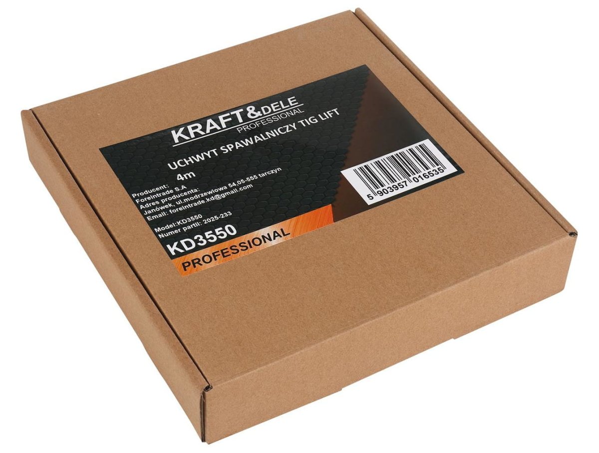 TIG LIFT keevituspõleti KD3550 – 4 m kaabel, komplekt - Ostuklikk