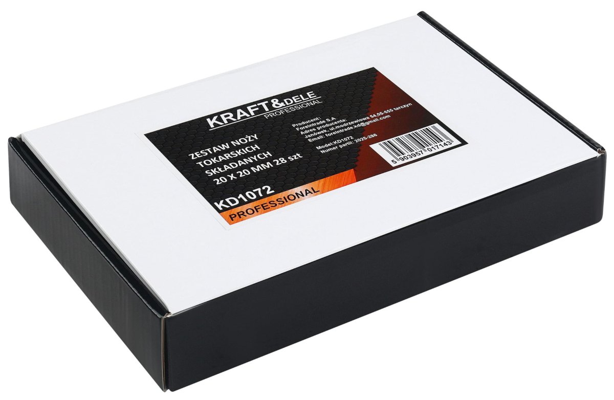 Treitööriistade komplekt KD1072 – 20×20 mm, 28 osa - Ostuklikk