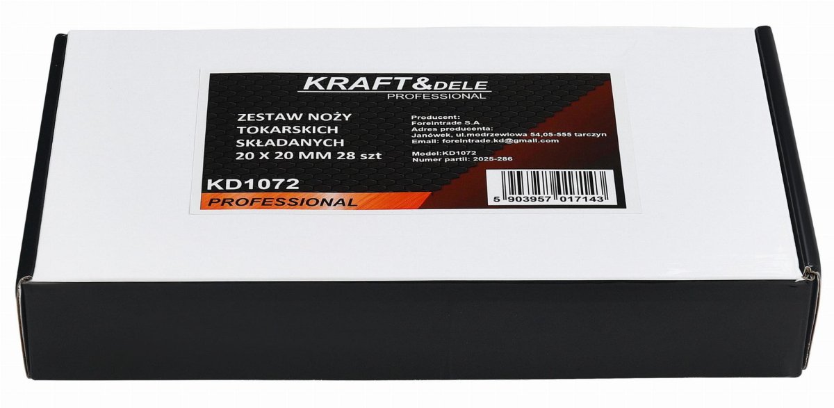 Treitööriistade komplekt KD1072 – 20×20 mm, 28 osa - Ostuklikk